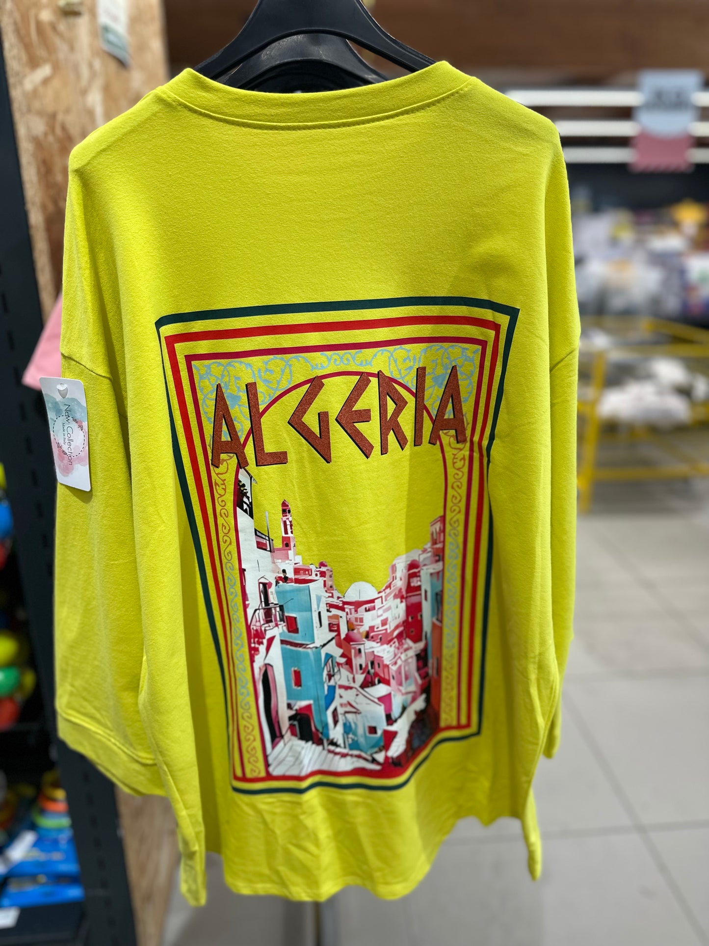 T-shirt Algérie manches longues