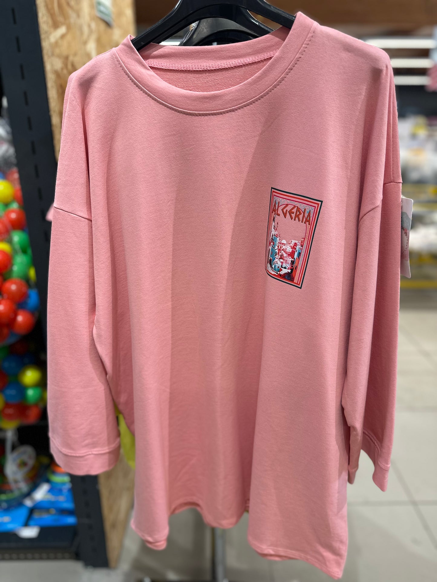 T-shirt Algérie manches longues