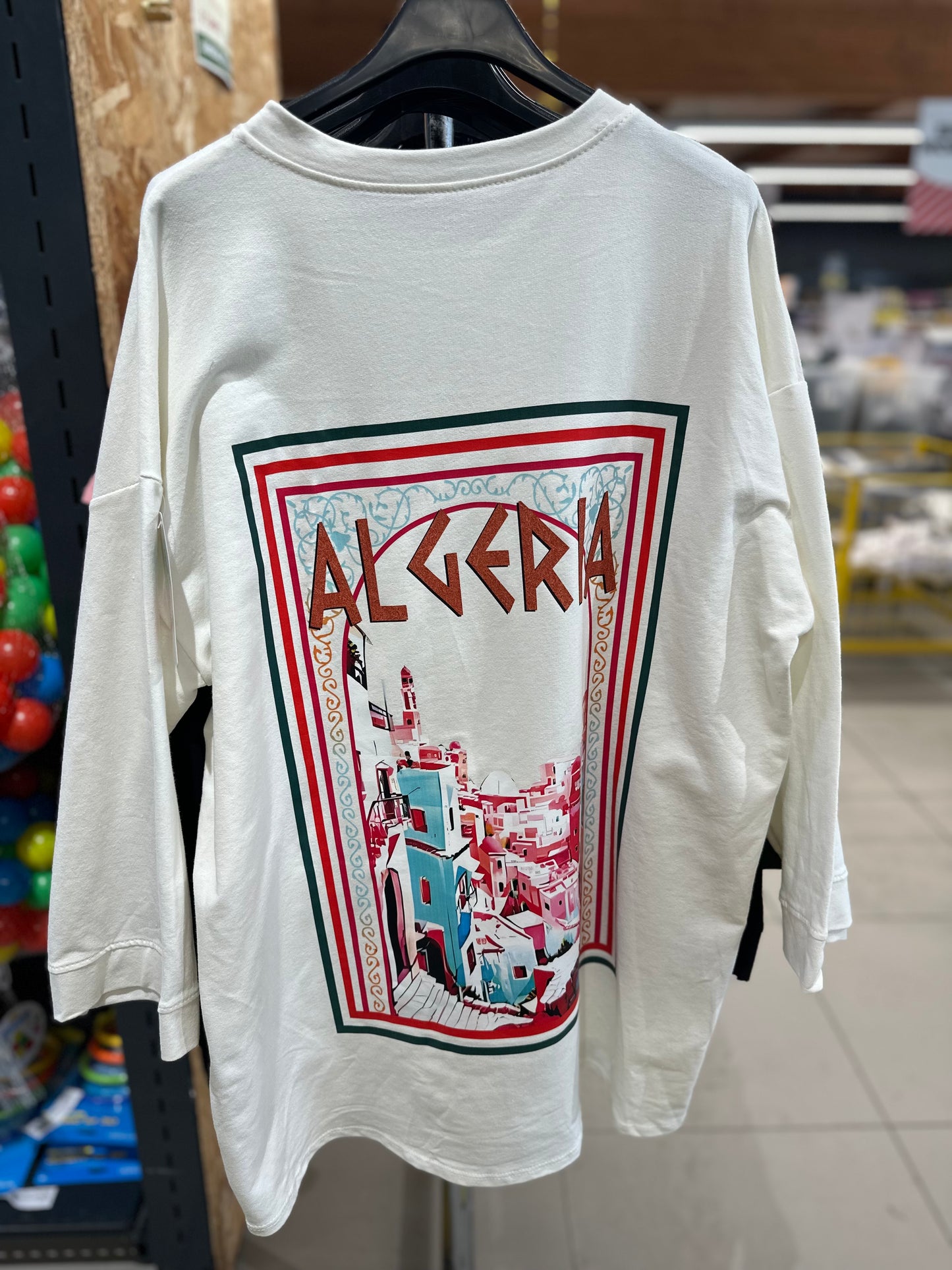 T-shirt Algérie manches longues
