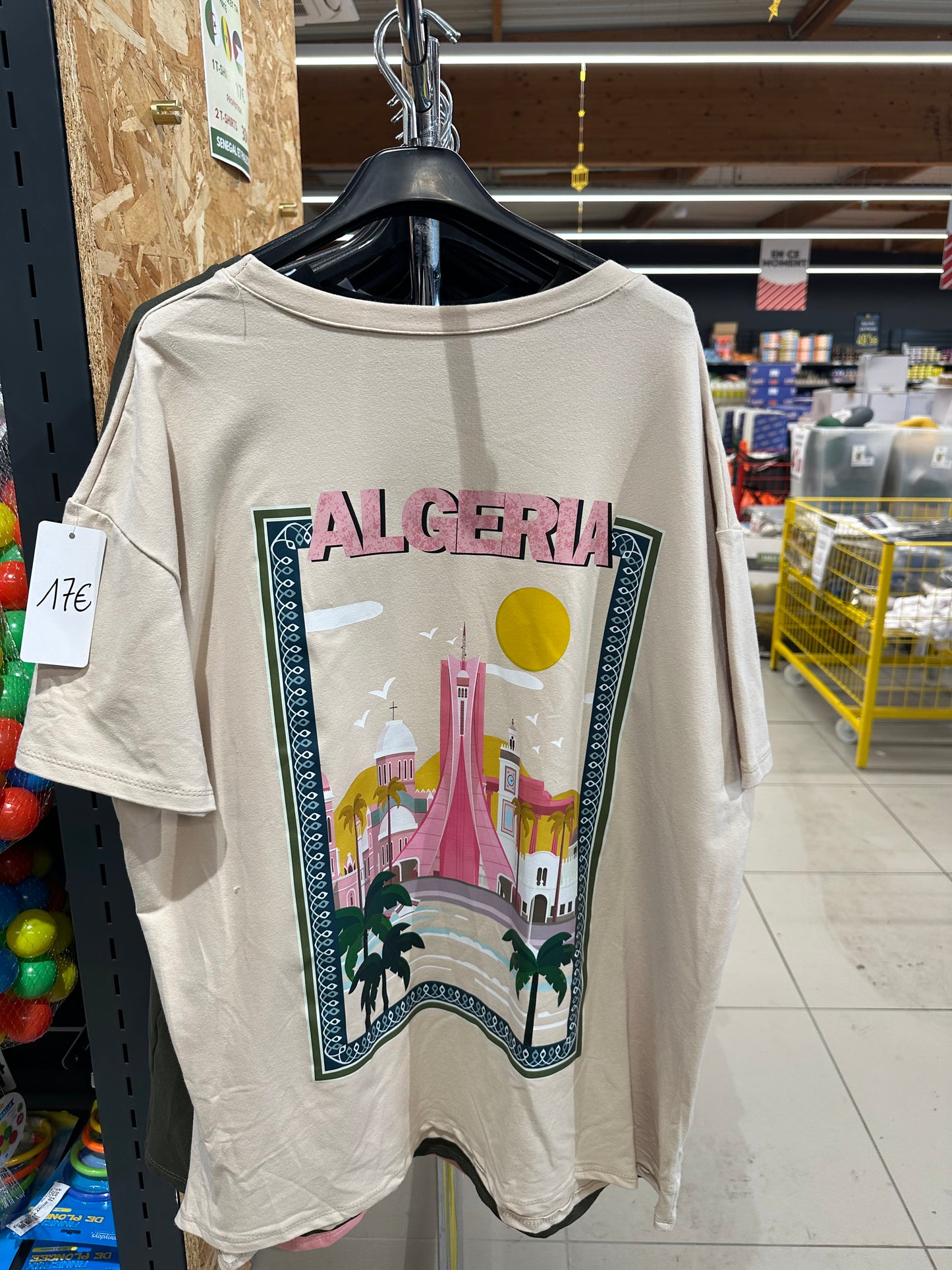 T-shirt Algérie manches courtes