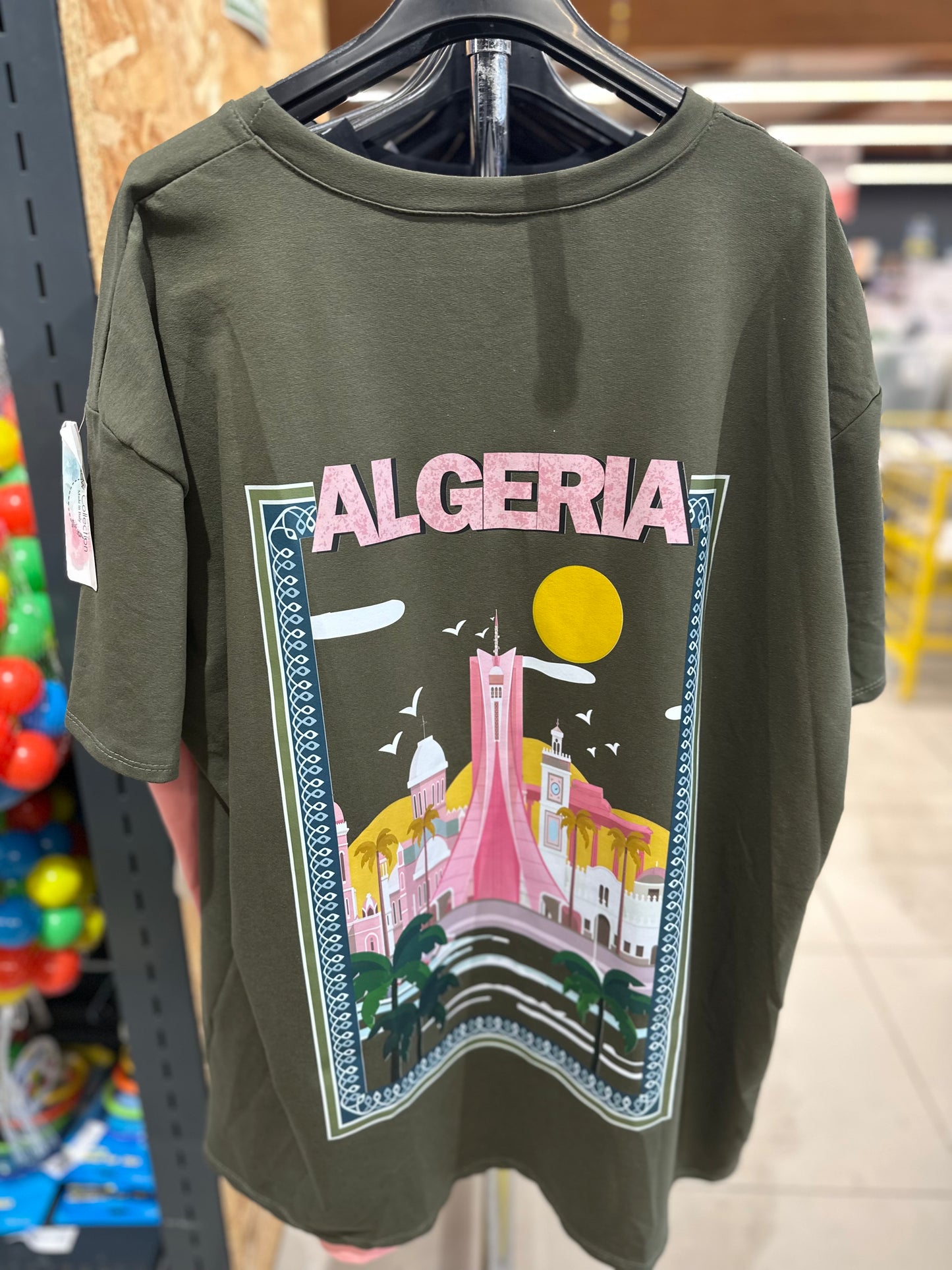 T-shirt Algérie manches courtes
