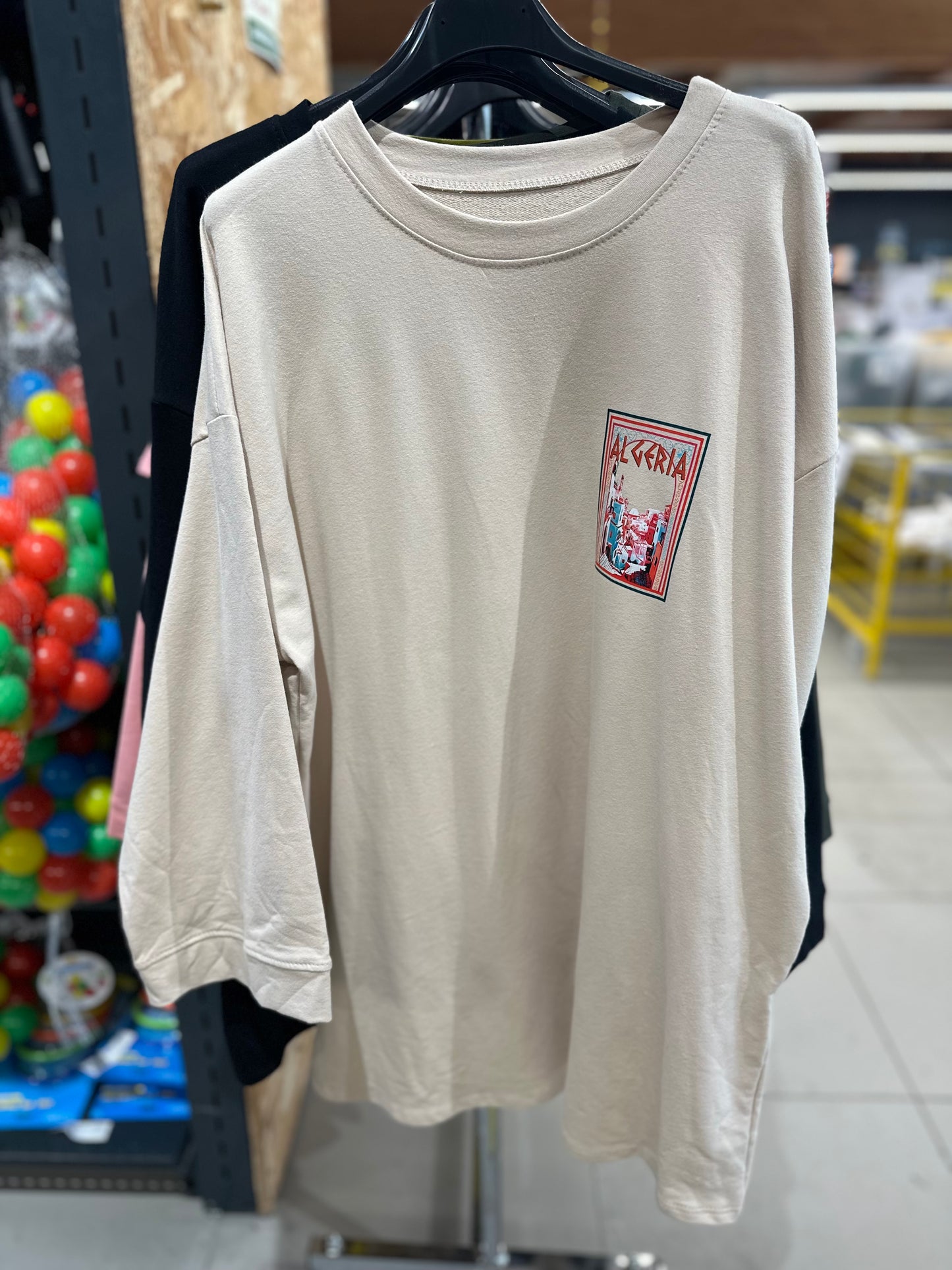 T-shirt Algérie manches longues