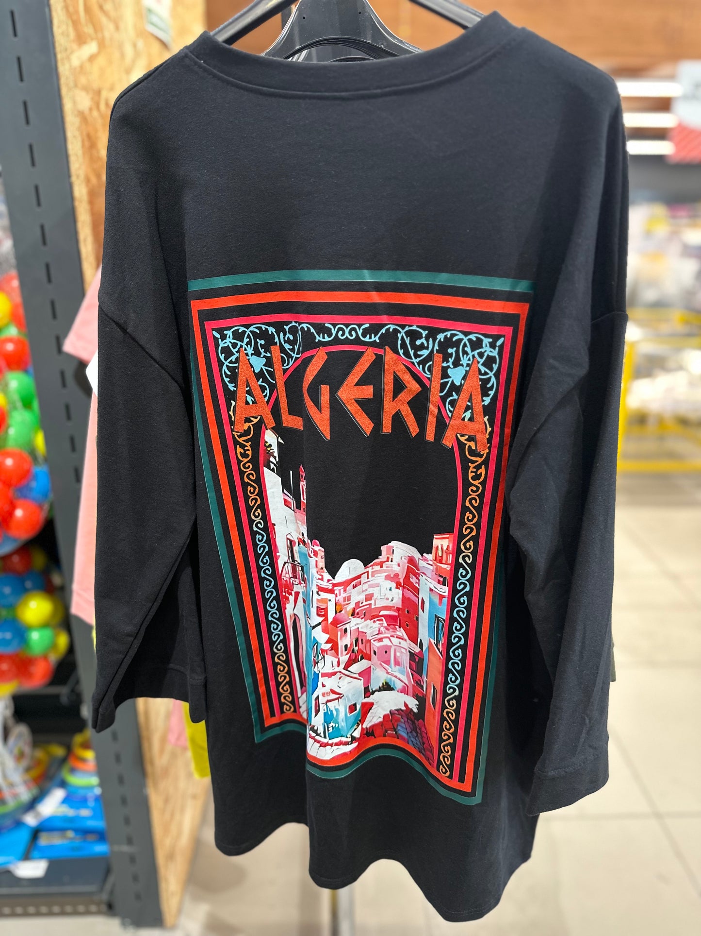 T-shirt Algérie manches longues
